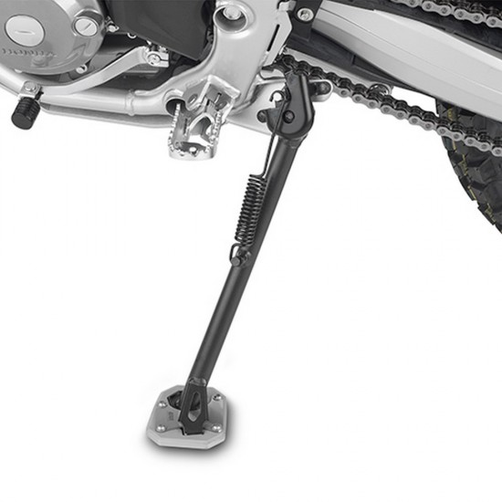 Επέκταση βάσης πλαϊνού σταντ GIVI Honda CRF 300 L ασημί Επέκταση βάσης πλαϊνού σταντ GIVI Honda CRF 300 L ασημί