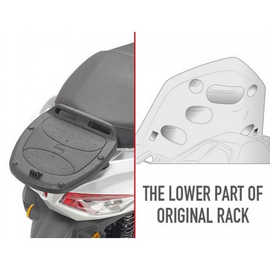 Βάση topcase Monolock GIVI SYM HD 300 τύπος 2 Βάση topcase Monolock GIVI SYM HD 300 τύπος 2