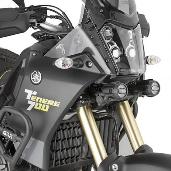 Βάση για Universal προβολάκια GIVI Yamaha Tenere 700 World Raid μαύρη (για μοντέλα χωρίς κάγκελα προστασίας κινητήρα) Βάση για Universal προβολάκια GIVI Yamaha Tenere 700 World Raid μαύρη (για μοντέλα χωρίς κάγκελα προστασίας κινητήρα)