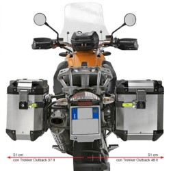 Βάσεις πλαϊνών βαλιτσών GIVI Trekker Outback BMW R 1200 GS 04-12