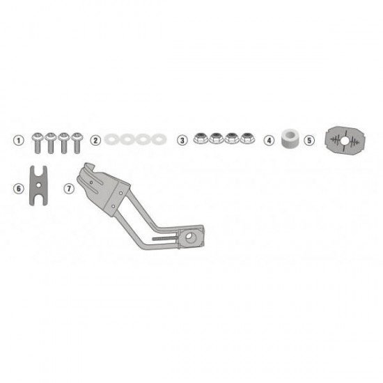 Φτερό - λασπωτήρας (πίσω) RM02 GIVI Honda CB 500 X 16-18 μαύρο ματ Φτερό - λασπωτήρας (πίσω) RM02 GIVI Honda CB 500 X 16-18 μαύρο ματ