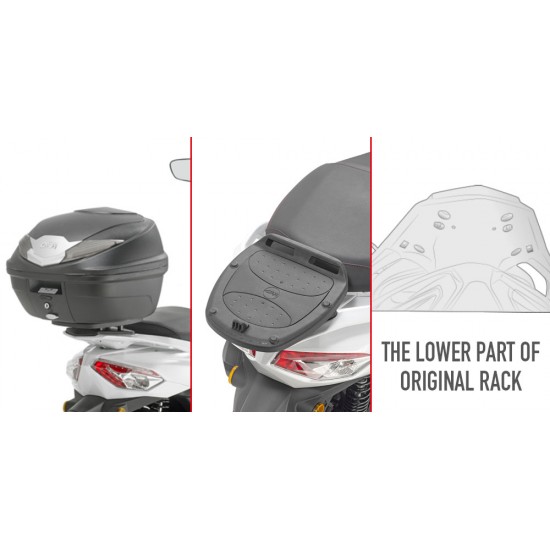 Βάση topcase Monolock GIVI SYM HD 300 τύπος 1 Βάση topcase Monolock GIVI SYM HD 300 τύπος 1