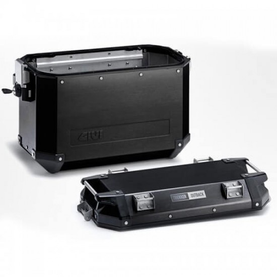 Βαλίτσες αλουμινίου GIVI TREKKER OUTBACK 37 lt (set) Μαύρες Βαλίτσες αλουμινίου GIVI TREKKER OUTBACK 37 lt (set) Μαύρες