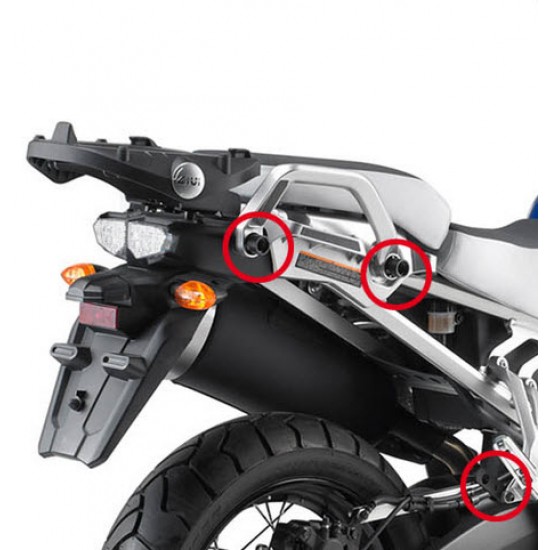 Βάσεις πλαϊνών βαλιτσών (ίσιες) rapid release Yamaha XT 1200 Z Super Tenere Βάσεις πλαϊνών βαλιτσών (ίσιες) rapid release Yamaha XT 1200 Z Super Tenere