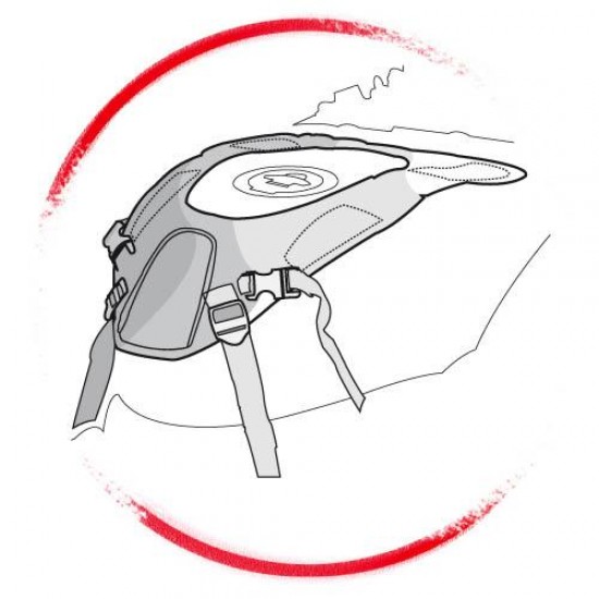 Βάση πρόσδεσης tankbag (TFS) GIVI σε πλαστικά ντεπόζιτα Βάση πρόσδεσης tankbag (TFS) GIVI σε πλαστικά ντεπόζιτα