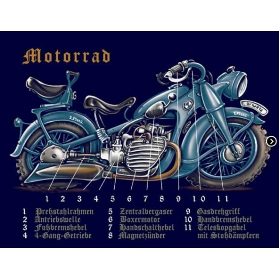 T-shirt Holan Motorrad