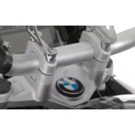 Αποστάτες τιμονιού Hornig 25mm BMW R 1200 GS/Adv. LC 13- ασημί