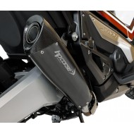 Τελικό εξάτμισης HP Corse EVOXTREME Honda X-ADV ανοξείδωτο ατσάλι μαύρο-carbon