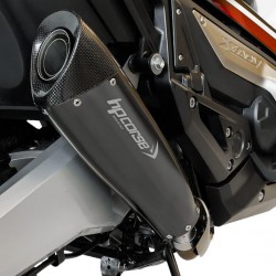 Τελικό εξάτμισης HP Corse EVOXTREME Honda X-ADV ανοξείδωτο ατσάλι μαύρο-carbon