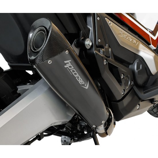 Τελικό εξάτμισης HP Corse EVOXTREME Honda X-ADV ανοξείδωτο ατσάλι μαύρο-carbon Τελικό εξάτμισης HP Corse EVOXTREME Honda X-ADV ανοξείδωτο ατσάλι μαύρο-carbon