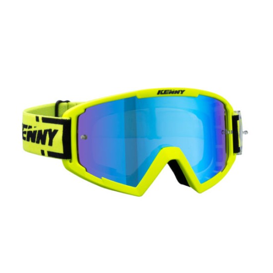Μάσκα Enduro / MX Kenny Track+ νέον κίτρινη Μάσκα Enduro / MX Kenny Track+ νέον κίτρινη