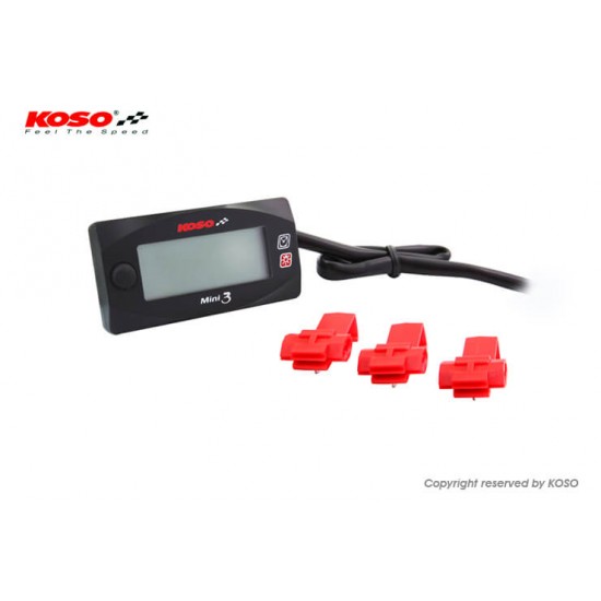 Ψηφιακό ρολόι Koso Mini 3 με λευκό φωτισμό Ψηφιακό ρολόι Koso Mini 3 με λευκό φωτισμό
