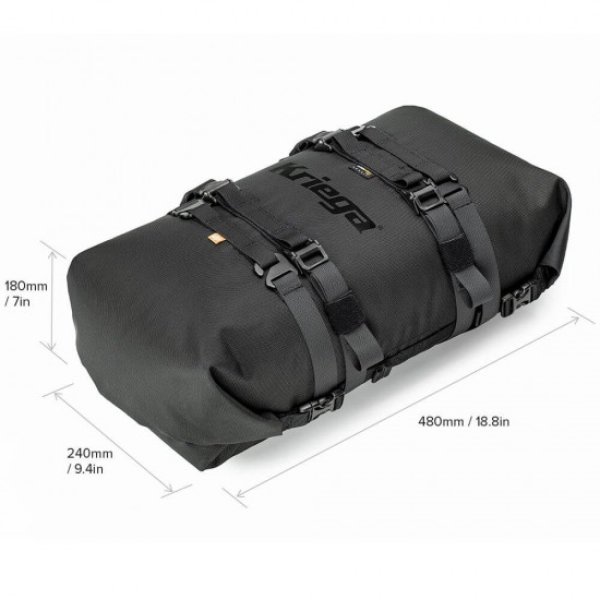 Σακίδιο πολλαπλής χρήσης Kriega Rollpack 20 CORDURA® 20lt. πορτοκαλί