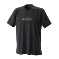 T-shirt KTM Pure Logo μαύρο