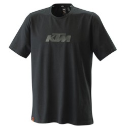 T-shirt KTM Pure Logo μαύρο