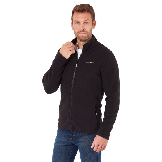 Fastway fleece λεπτό μπουφάν μαύρο (2ου επιπέδου)