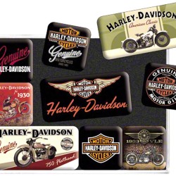 Μαγνητάκια Harley-Davidson (σετ 9)