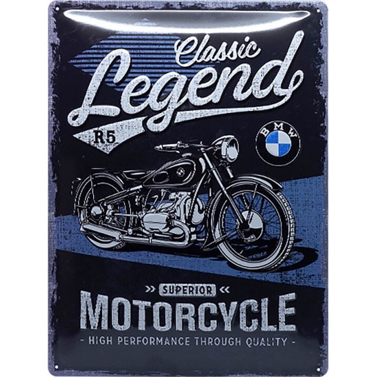Πινακίδα με λογότυπο BMW Legend