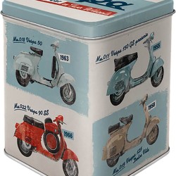 Μεταλλικό Κουτί μικρό Vespa Models