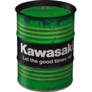 Κουμπαράς βαρέλι λαδιού με λογότυπο Kawasaki