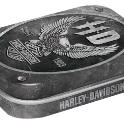 Κουτί χαπιών με το λογότυπο Harley-Davidson