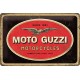 Πινακίδα με λογότυπο Moto Guzzi Motorcycles