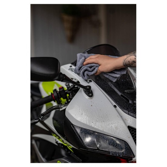 Πανάκι καθαρισμού και γυαλίσματος S100 premium microfiber γκρι Πανάκι καθαρισμού και γυαλίσματος S100 premium microfiber γκρι