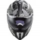 Κράνος LS2 Explorer MX701 Alter λευκό μαύρο ματ Κράνος LS2 Explorer MX701 Alter λευκό μαύρο ματ
