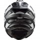 Κράνος LS2 Explorer MX701 Alter λευκό μαύρο ματ Κράνος LS2 Explorer MX701 Alter λευκό μαύρο ματ