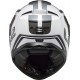 Κράνος LS2 Vector II FF811 Metric λευκό τιτάνιο ασημί Κράνος LS2 Vector II FF811 Metric λευκό τιτάνιο ασημί