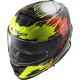 Κράνος LS2 Storm FF800 Drop μαύρο κίτρινο κόκκινο Κράνος LS2 Storm FF800 Drop μαύρο κίτρινο κόκκινο