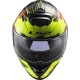 Κράνος LS2 Storm FF800 Drop μαύρο κίτρινο κόκκινο Κράνος LS2 Storm FF800 Drop μαύρο κίτρινο κόκκινο