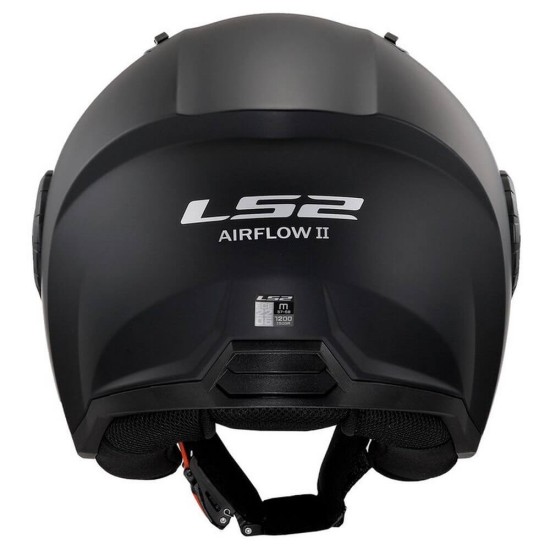 Κράνος LS2 Airflow II OF616 μαύρο ματ Κράνος LS2 Airflow II OF616 μαύρο ματ