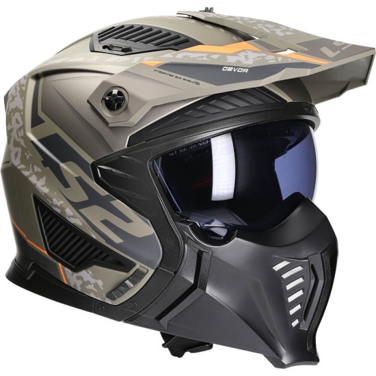 Κράνος LS2 Drifter OF606 Devor sand ματ Κράνος LS2 Drifter OF606 Devor sand ματ