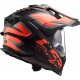 Κράνος LS2 Explorer MX701 Alter μαύρο fluo πορτοκαλί ματ Κράνος LS2 Explorer MX701 Alter μαύρο fluo πορτοκαλί ματ