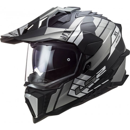 Κράνος LS2 Explorer MX701 Atlantis τιτάνιο ματ Κράνος LS2 Explorer MX701 Atlantis τιτάνιο ματ