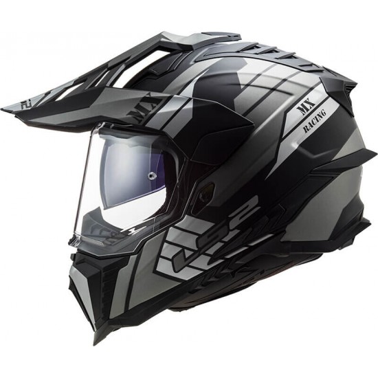 Κράνος LS2 Explorer MX701 Atlantis τιτάνιο ματ Κράνος LS2 Explorer MX701 Atlantis τιτάνιο ματ