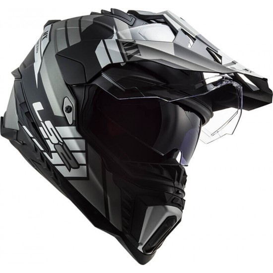 Κράνος LS2 Explorer MX701 Atlantis τιτάνιο ματ Κράνος LS2 Explorer MX701 Atlantis τιτάνιο ματ
