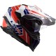Κράνος LS2 Explorer MX701 Atlantis λευκό κόκκινο μπλε Κράνος LS2 Explorer MX701 Atlantis λευκό κόκκινο μπλε
