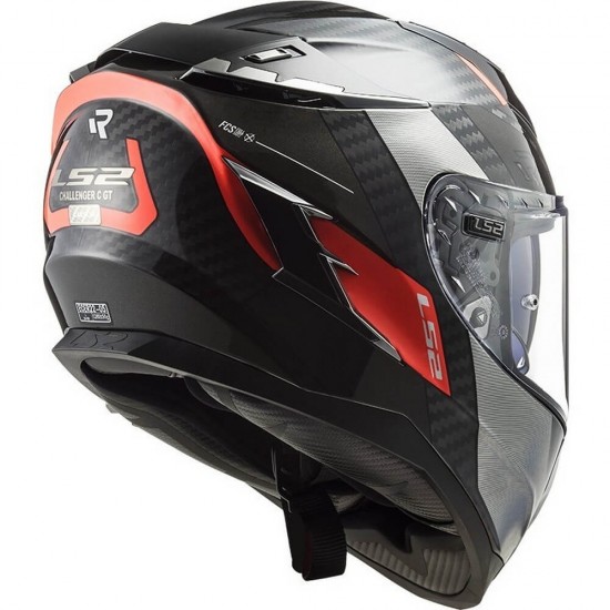 Κράνος LS2 Challenger Carbon FF327 C Alloy τιτάνιο-χρώμιο πορτοκαλί Κράνος LS2 Challenger Carbon FF327 C Alloy τιτάνιο-χρώμιο πορτοκαλί