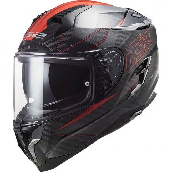 Κράνος LS2 Challenger Carbon FF327 C Fold κόκκινο Κράνος LS2 Challenger Carbon FF327 C Fold κόκκινο