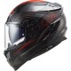 Κράνος LS2 Challenger Carbon FF327 C Fold κόκκινο Κράνος LS2 Challenger Carbon FF327 C Fold κόκκινο