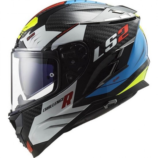 Κράνος LS2 Challenger Carbon FF327 C Sporty λευκό Κράνος LS2 Challenger Carbon FF327 C Sporty λευκό