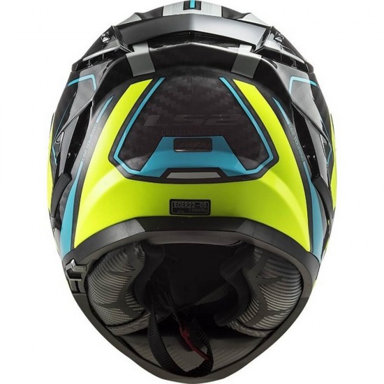 Κράνος LS2 Challenger Carbon FF327 C Thorn neon-κίτρινο Κράνος LS2 Challenger Carbon FF327 C Thorn neon-κίτρινο
