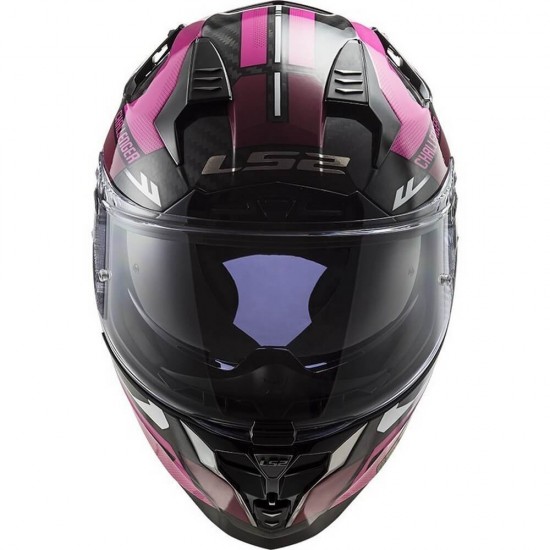 Κράνος LS2 Challenger Carbon FF327 C Thorn ροζ Κράνος LS2 Challenger Carbon FF327 C Thorn ροζ
