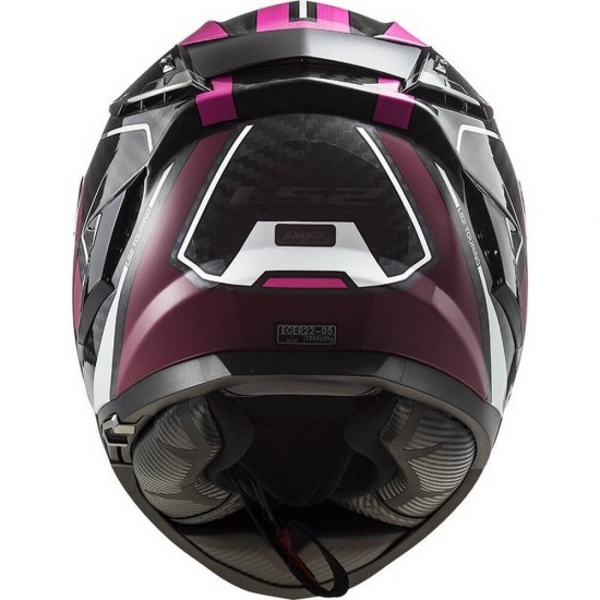 Κράνος LS2 Challenger Carbon FF327 C Thorn ροζ Κράνος LS2 Challenger Carbon FF327 C Thorn ροζ