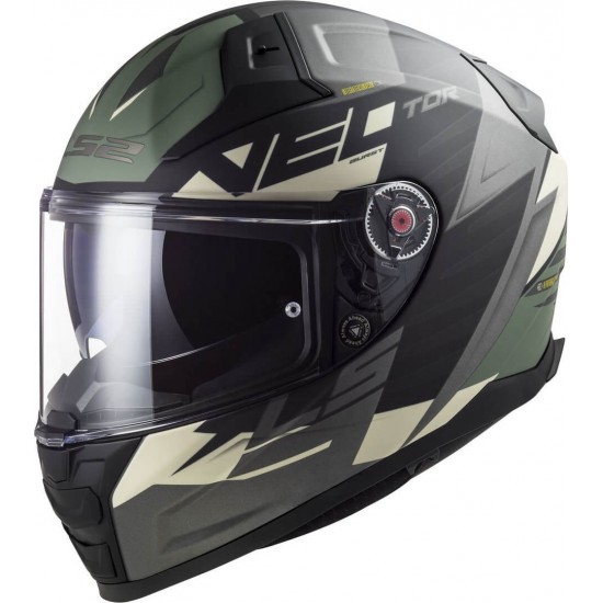 Κράνος LS2 Vector II FF811 Absolute μαύρο ασημί τιτάνιο ματ Κράνος LS2 Vector II FF811 Absolute μαύρο ασημί τιτάνιο ματ