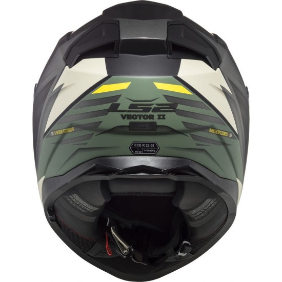 Κράνος LS2 Vector II FF811 Absolute μαύρο ασημί τιτάνιο ματ Κράνος LS2 Vector II FF811 Absolute μαύρο ασημί τιτάνιο ματ