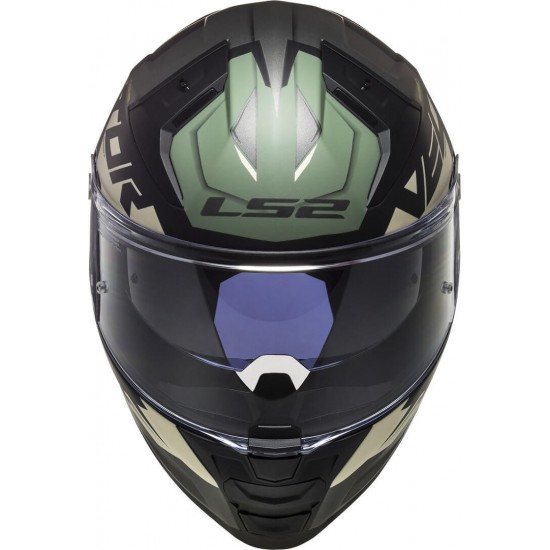 Κράνος LS2 Vector II FF811 Absolute μαύρο ασημί τιτάνιο ματ Κράνος LS2 Vector II FF811 Absolute μαύρο ασημί τιτάνιο ματ