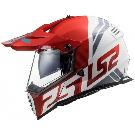 Κράνος LS2 Dual Sport MX436 Pioneer-EVO Evolve κόκκινο άσπρο Κράνος LS2 Dual Sport MX436 Pioneer-EVO Evolve κόκκινο άσπρο